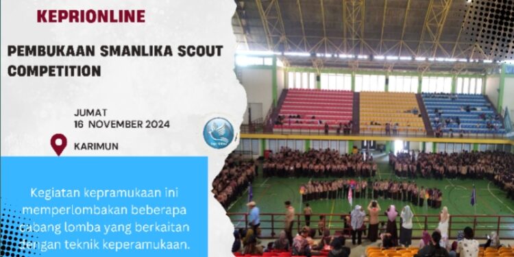 Peserta Kegiatan SMANLIKA Scout Competition Mencapai 1.153 Orang