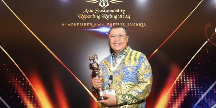 bank bjb Raih Platinum Rank di Ajang Asia Sustainability Reporting Rating (ASRRAT) 2024