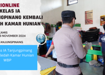 Rutan kelas IA Tanjungpinang Kembali Geledah Kamar Hunian WBP