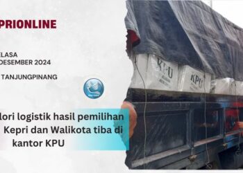 KPU Terima Logistik Hasil Pilkada, Tanjungpinang Timur