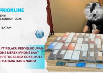 Penumpang Pesawat Super Air Jet Mamfaatkan Mudik Natal Seludupkan Iphone