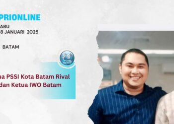 Maju Sebagai Ketua PSSI Batam, Rival Pribadi Dapat Dukungan dari IWO Batam