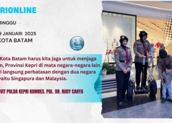 Meminimal Potensi Gangguan, Polisa Jaga Obvitas dan Obter Kota Batam