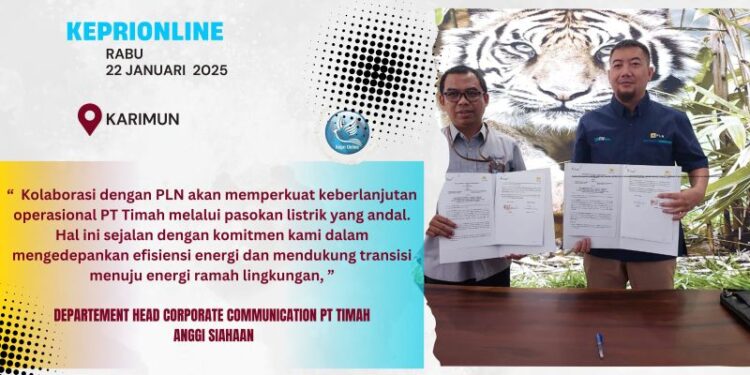 Kolaborasi PT Timah dan PLN: Tingkatkan Kapasitas Listrik untuk Operasional Lebih Efisien