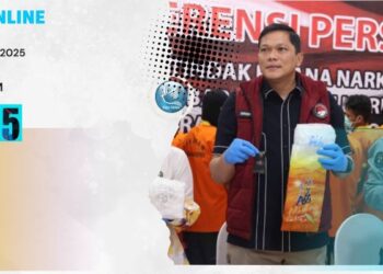 Januari 2025 Polda Kepri Berhasil Sita 5,4 Kg Sabu