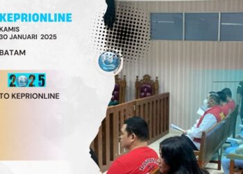 Sidang Perdana Kasus Mantan Kasat Narkoba Polresta Barelang serta 10 Anggota