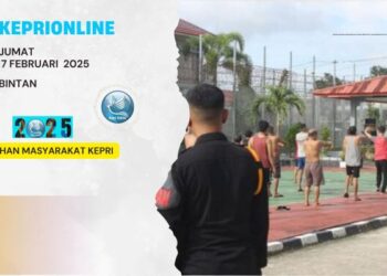 Jaga Kebugaran Tubuh, Napi Lapas Narkotika Tanjungpinang Rutin Senam Pagi