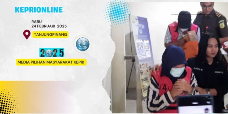 Kejari Tanjugpinang TerIma tahap II Tersangka Dugaan Kasus Korupsi Pembangunan Studio LPP TVRI
