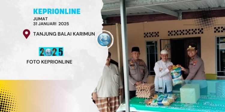 Jumat Berkah, Polres Karimun Peduli Masyarakat