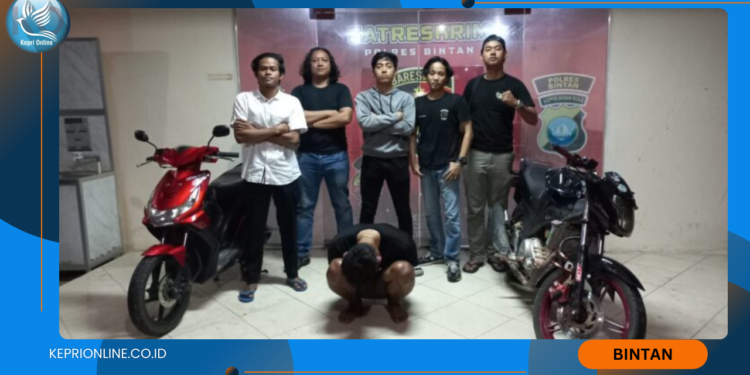 Polisi Bekuk Dua Pelaku Curanmor di Tanjungpinang dan Bintan