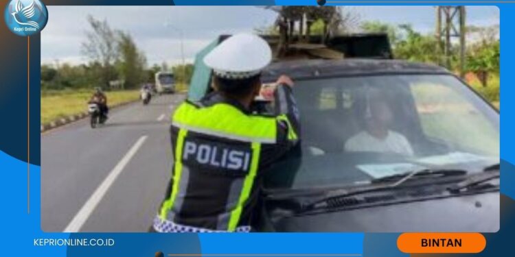 Polres Bintan Sosialisasi Mudik Aman Keluarga Nyaman