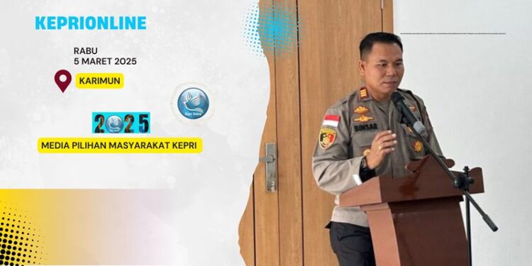 Kapolsek Tebing Ingatkan Pemuda Jangan Perang Sarung