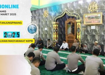 Personel Polres Bintan Ikuti Pembinaan Binrohtal