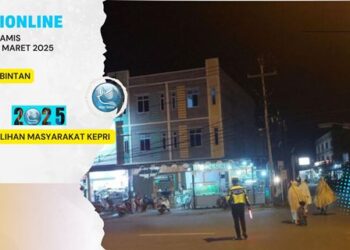 PAM Tarawih, Polres Bintan Berikan Rasa Aman Masyarakat dalam Beribadah