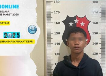 Polisi Berhasil Tangkap Pencuri di Depan Mitra Mall Batam