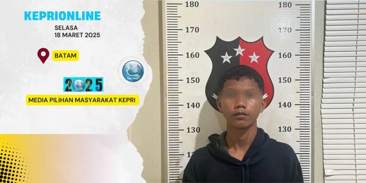 Polisi Berhasil Tangkap Pencuri di Depan Mitra Mall Batam