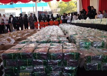BNN RI Bersama Tim Gabungan Berhasil Menggagalkan Penyelundupan Narkoba Terbesar Dalam Sejarah Indonesia