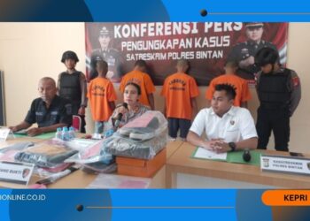 Polisi Ungkap Kasus Tindak Pidana Pemberatan dan Curanmor di Bintan