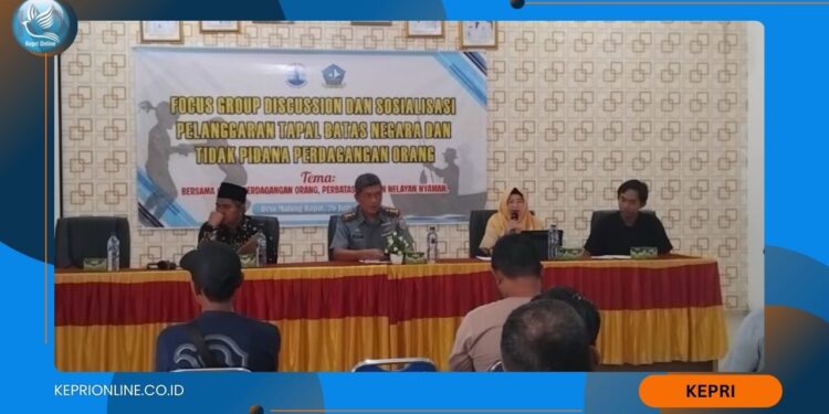 Organisasi Gerakan Peduli Perbatasan Gelar FGD dan Sosialisasi Tapl Batas hingga TPPO