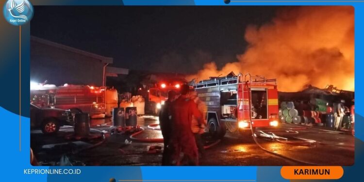PT Desa Air Kargo Alami Kebakaran