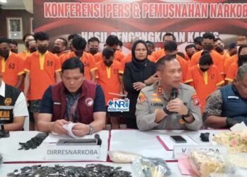6 Kasus Menonjol Dari 26 Kasus Narkoba Yang Dimusnahkan di Polda Kepri