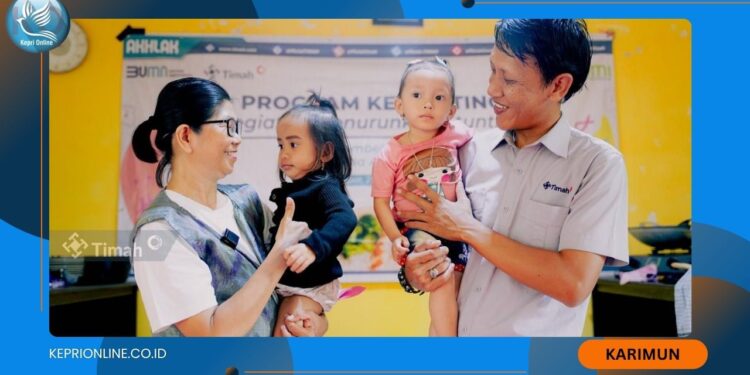 Peduli Kesehatan, PT Timah Lakukan Pemeriksaan Kesehatan Anak