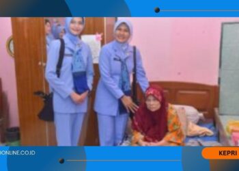 Lanud RHF Anjangsana di Rumah Bahagia Bintan, TNI AU: Semoga Kedatangan Kami Buat Tok Nek Bahagia