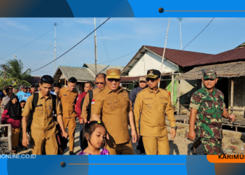 Bupati Karimun Dampingi Wagub Kepri Panen Rumput Laut 100 Ton