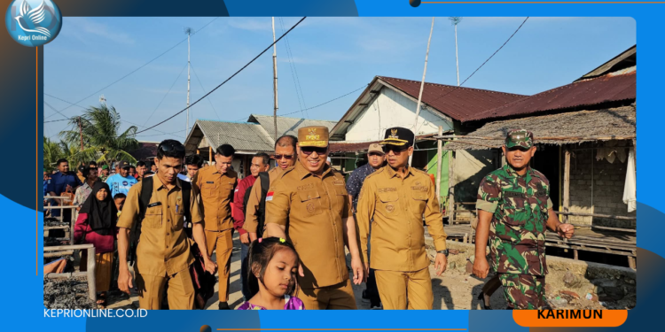 Bupati Karimun Dampingi Wagub Kepri Panen Rumput Laut 100 Ton