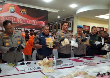 6 Kasus Menonjol Dari 26 Kasus Narkoba Yang Dimusnahkan di Polda Kepri (II)