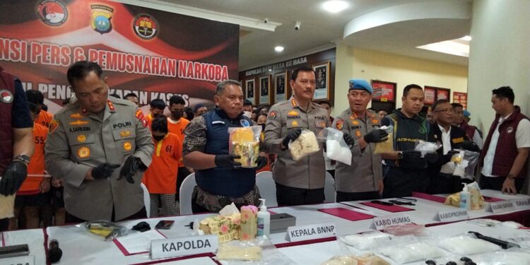 6 Kasus Menonjol Dari 26 Kasus Narkoba Yang Dimusnahkan di Polda Kepri (II)