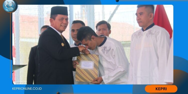 555 WBP Lapas Umum Tanjungpinang Terima Remisi Hari Kemerdekaan