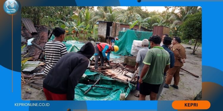 Cuaca Ekstrem dan Angin Kencang Rusak Warga Desa Pangke