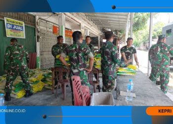 TNI Berkomitmen Penuhi Kebutuhan Pangan Warga Karimun