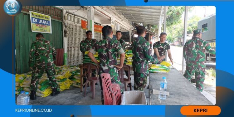 TNI Berkomitmen Penuhi Kebutuhan Pangan Warga Karimun