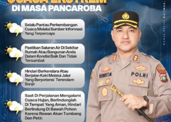 Kapolres Karimun Imbau Waspada Cuaca Ekstrem di Masa Pancaroba