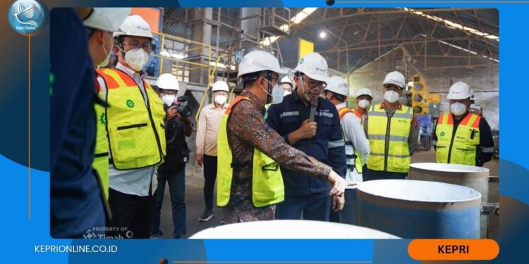 Mendiktisaintek Dorong PT Timah Jadi Pelopor Pengembangan Logam Tanah Jarang di Indonesia