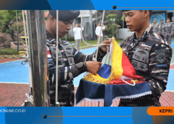 Danlanal Karimun Terima Piagam Penghargaan