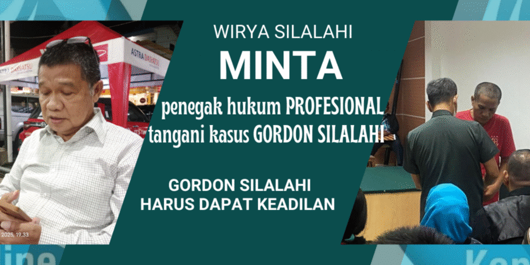 Wirya Silalahi Minta Penegak Hukum Perlakukan Gordon Secara  Adil