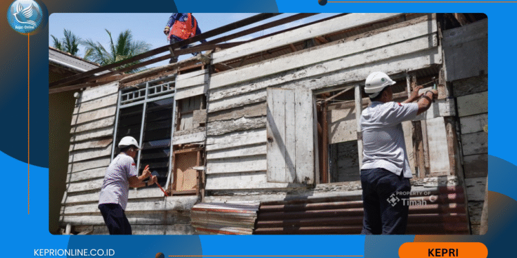 Anggaran Pemerintah Terbatas, PT Timah Ambil Alih Bangun Rumah Tidak Layak Huni