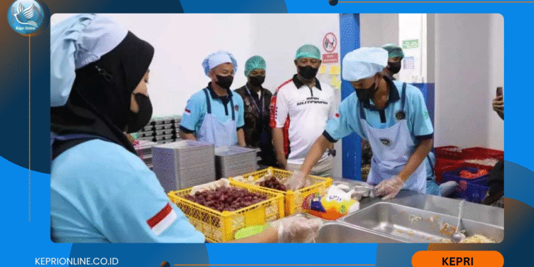 SPPG Kundur Pasang CCTV Awasi Pekerja Jaga Kebersihan Makanan Bergizi Gratis