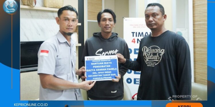 Penderita Penyakit Dahak Paru Terima Bantuan