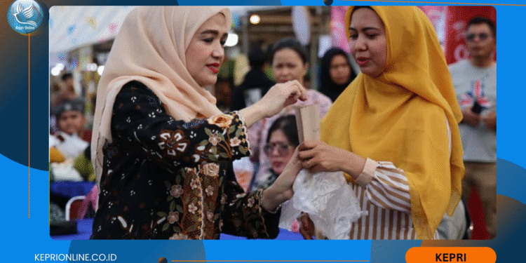 UMKM Lokal Isi Bazar Wonderfood Kepri Fest 2025