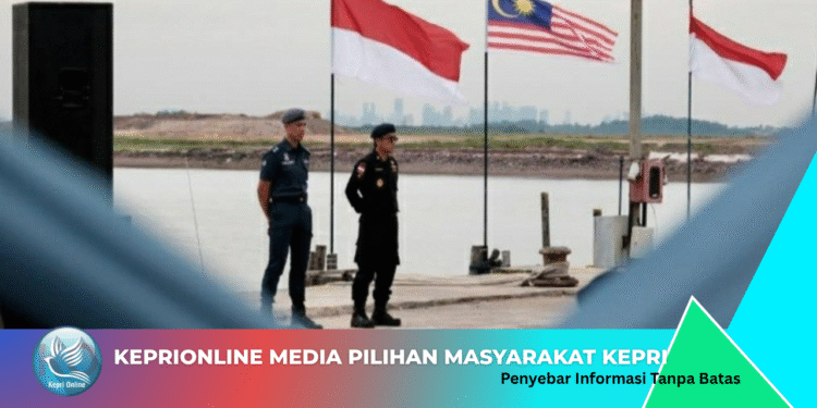 Operasi Patroli Laut Terkoordinasi Indonesia Malaysia Berlangsung