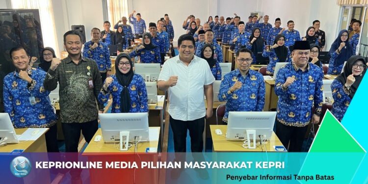 Sampai 22 November 2025, 500 ASN Bintan Ikuti Ujian Berbasis CAT