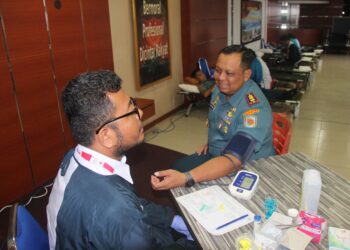 Yonmarhanlan IV Batam Gelar Baksos Donor Darah