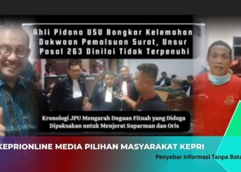 Ahli Pidana USU Bongkar Kelemahan Dakwaan Pemalsuan Surat, Unsur Pasal 263 Dinilai Tidak Terpenuhi