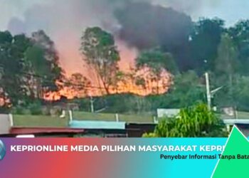 Kebakaran di Pemukiman Tanjung Pinggir