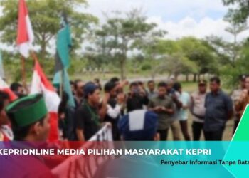 Aliansi Cipayung Plus Tanjungpinang-Bintan Lakukan Aksi Kritik Program Bupati Bintan
