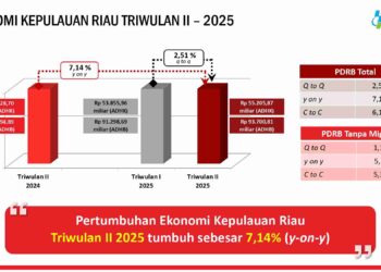 Tahun 2025 Ekonomi Kepri Menunjukkan Fondasi Makro yang Kuat
